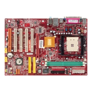 Mainboard MSI MS-7032 VER:1 K8M NEO-V SOCKEL 754 DDR AGP PCI ATX - Afbeelding 1 van 3