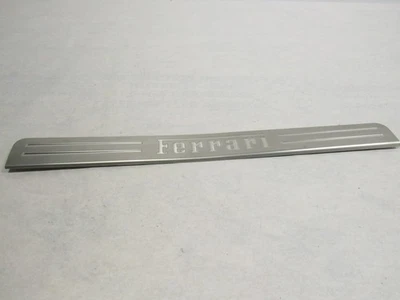 15-19 Ferrari 488 Spider 2017 Right Door Sill Scuff Panel Cover Plate ;:Y - Image 1 of 4