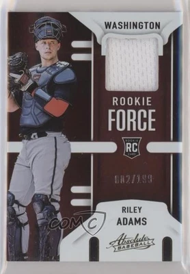 2022 Panini Absolute Rookie Force /199 Riley Adams #RF-RA RC - Image 1 of 2