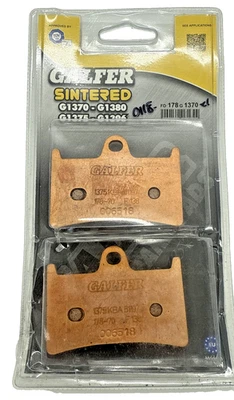 GALFER HH 烧结刹车片 FD178G1370 适合许多雅马哈和几个川崎 — 第 1/3 张图片