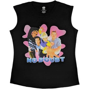 No Doubt Horns Band Logo Tank Top T Shirt - Picture 1 of 4