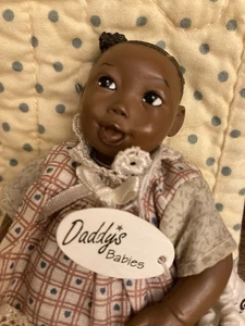 Daddy’s Babies African American Doll With Toy Bag And Top - Picture 1 of 5