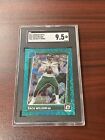 2021 Optic Zach Wilson Green/Teal Velocity Rated Rookie Sgc 9.5 Rc Sp
