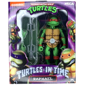 TMNT Teenage Mutant Ninja Turtles In Time Raphael 1/10 Figur 2020 NECA MIB Neu in OVP - Bild 1 von 2