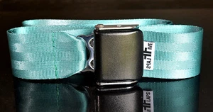 Flugzeuggürtel Flugzeug Gurt by FlapsFive Authentic Aviation  lingus green neu ! - Picture 1 of 3