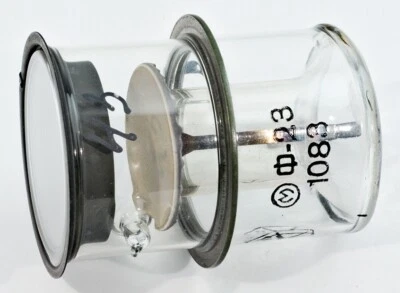 Tubo fotocélula de vacío PMT F-23 Melz vintage 300-650 nm ULTRARARO Foto 1 de 4