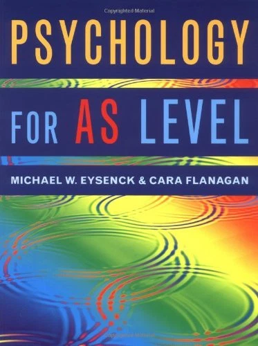 Psychology for AS Level (1st Edition) By Michael W. Eysenck, Ca .9780863776656 - Image 1 of 1