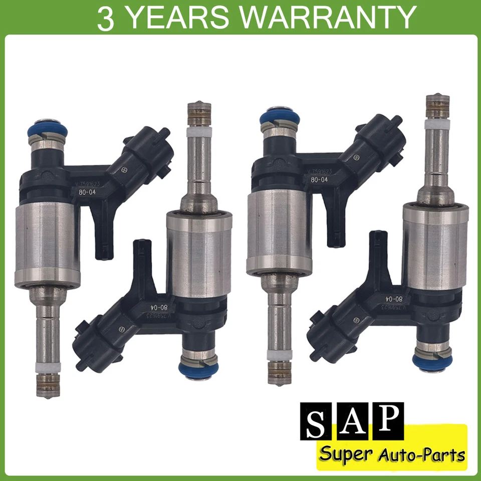 Juego de 4 inyectores de combustible para Mini Cooper BMW 118i 120i 316i Citroen 0261500073 Foto 1 de 4