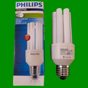 1x 20W (=90W) Philips Low Energy Power Saving CFL Stick Light Bulbs ES E27 Lamp - Picture 1 of 4