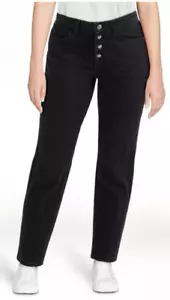 Lee Women's Heritage Slim Straight Buttonfly Jean, Ink Flood Color, Size 18, NWT - Picture 1 of 8