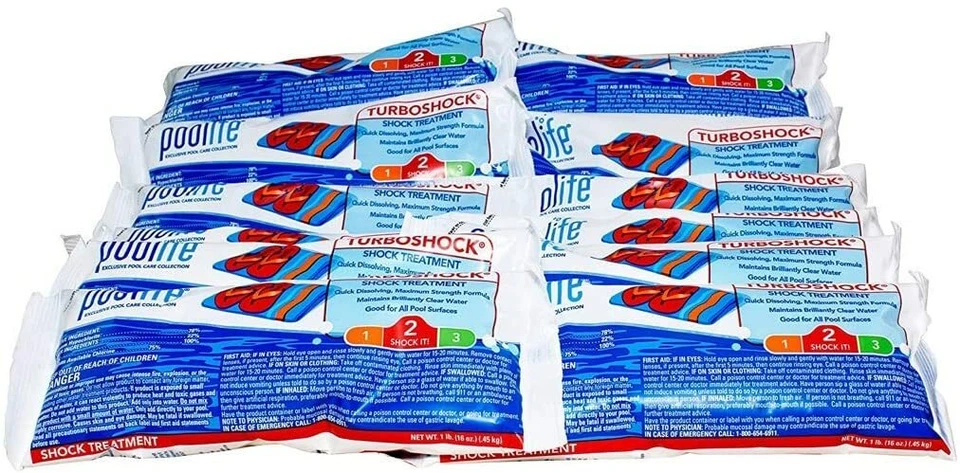 Poolife Turbo Shock 1# x 12 Bags - Image 1 of 1