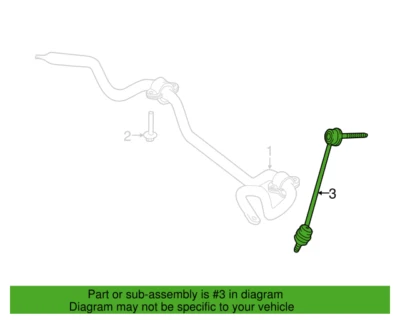 Eslabón estabilizador delantero mercedes-benz s550 s63 amg s560 s450 2014-2021 2223201089 Foto 1 de 3