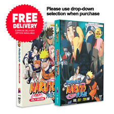DVD de anime Naruto Shippuden Vol. 1-720 END serie completa doblada al inglés