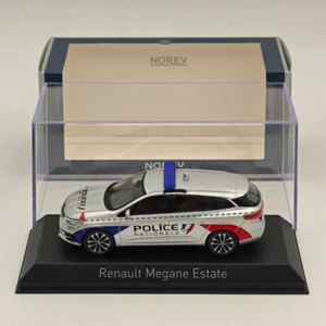 Modellino pressofuso 1/43 Norev Renault Megane Estate 2022 "Police Nationale" argento - Foto 1 di 7