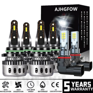 For Ford Expedition Explorer 2003-2006 Headlight + Fog Bulbs LED High Low Lights - Picture 1 of 12