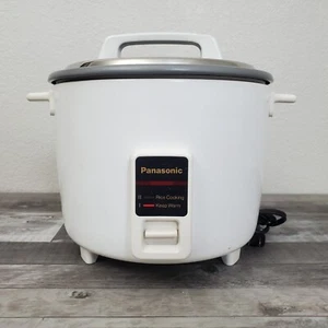 VTG Panasonic SR-W18FDP Electric Rice-O-Mat Rice Cooker & Steamer White 600-Watt - Picture 1 of 12