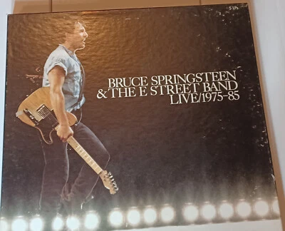 BRUCE SPRINGSTEEN 5 Vinyl LP Box Set Live 1975-1985 Columbia 36 page book M- - Image 1 of 4
