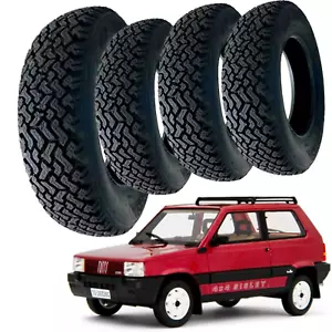 KIT 4 GOMME Vee Rubber PANDINO 145 80 13 75T PANDA 4X4 DISEGNO PIRELLI M+S NUOVA - Bild 1 von 5
