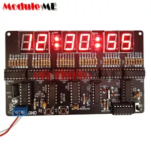 24-hour Digital Clock Circuit DIY Kit Electronic Clock Soldering Practice Kit US - Picture 1 of 18