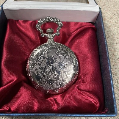 Modern Quartz Pocket Watch New In Box — 第 1/4 张图片