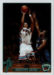 2003-04 Topps Chrome Memphis Grizzlies Basketball Card #130 Dahntay Jones Rookie