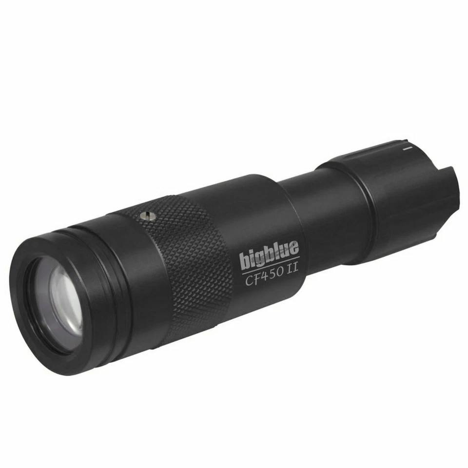 Luz de buceo BigBlue CF450-II 450 lúmenes haz ajustable con guante Foto 1 de 1
