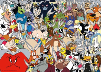 Ravensburger Looney Tunes - Challenge 1000 Piece Jigsaw Puzzle - Image 1 of 2
