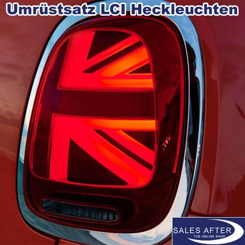 Original MINI F55 F56 F57 Umrüstsatz Heckleuchten Rückleuchten LCI UNION JACK - Bild 1 von 2