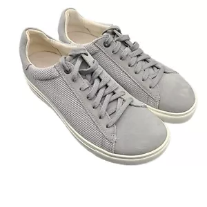 Birkenstock Bend Low II Casual Women Shoes comfort gray canvas laces 37 US 6 New - Picture 1 of 8