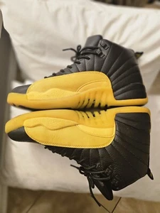NIKE AIR JORDAN 12 RETRO SCHWARZ/GOLD HERREN SPORTSCHUHE 130690-070 GRÖSSE 11 - Bild 1 von 24