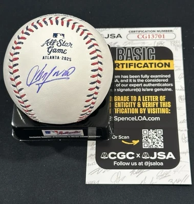 Aroldis Chapman Signed 2025 All Star Game Baseball Autographed Red Sox JSA COA - Image 1 of 2