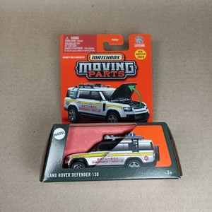 Matchbox 2025 Moving Parts Land Rover Defender 130 White - Picture 1 of 2