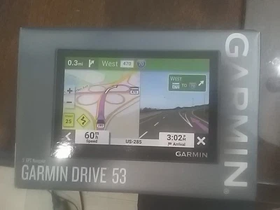 Garmin Drive 53 5 inch Touchscreen GPS Navigator with Driver Alerts - Image 1 of 3