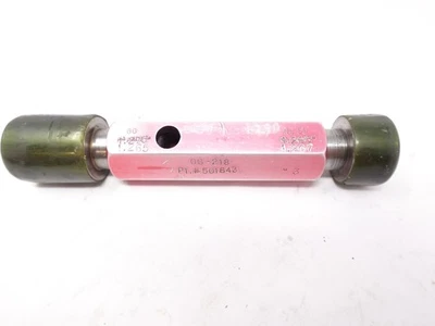 Medidor de pasador de enchufe 1,265" Go 1,267" calibre suave No Go DV5 Foto 1 de 4