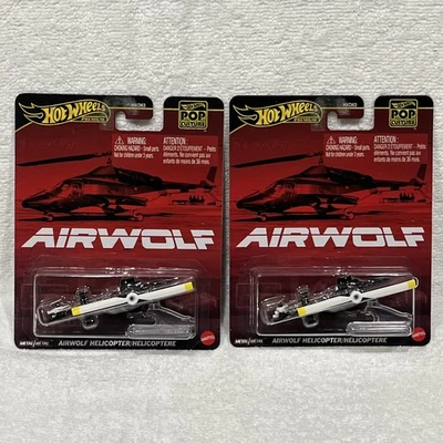 💥💥Hot Wheels Premium 2025 POP CULTURE AIRWOLF HELICÓPTERO LOTE DE 2 LEER💥💥 Foto 1 de 4