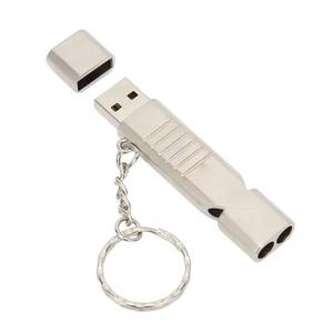 16GB USB Flash Drive Whistle Design USB2.0 Plug And Play Mini Portable Sturd NEW - Afbeelding 1 van 12
