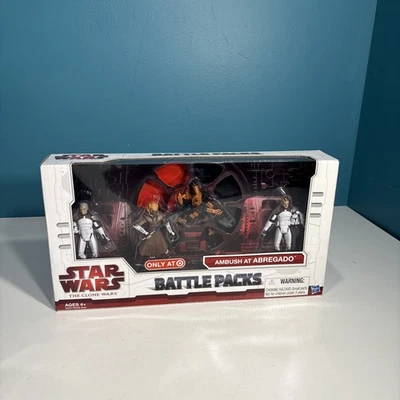 Star Wars the Clone Wars Ambush at Abregado Battle Packs 2009 Sealed Target Excl - Image 1 of 4