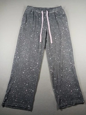 Pantalones de pijama Laura Ashley para mujer multicolor estampado de estrellas talla L cintura elástica suave Foto 1 de 4