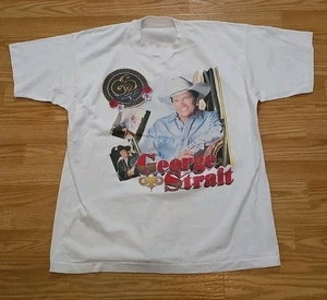 George Strait 90s Strait on Tour Vintage Deadstock Single Stitch Gr. XL - Bild 1 von 6