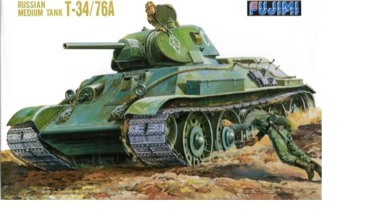 Carro armato medio russo T-34/76A Fujimi | N. 76021 | 1:76 - Immagine 1 di 1
