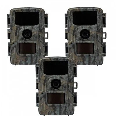 Bearstep Set 3 x Wildkamera HD Super 16