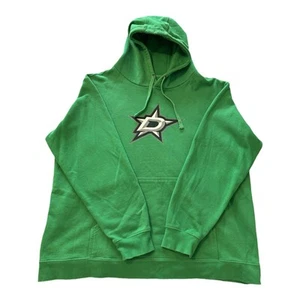 Men's Dallas Stars Tyler Sequin Fanatics Green Pullover Hoodie 2XL - Picture 1 of 8