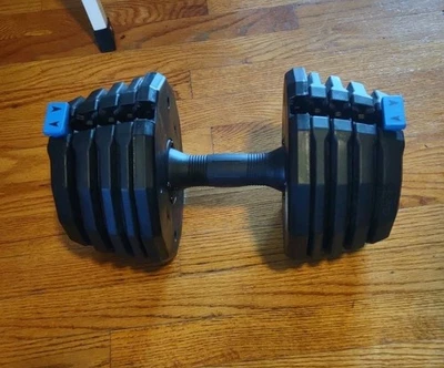 ÚNICA Mancuerna Ajustable NordicTrack Velocidad Peso 55 lb 12,5-55 lb Foto 1 de 4