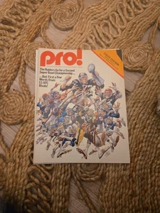 1977 LIONS AT COLTS NFL FOOTBALL PROGRAM  EX-MINT - Picture 1 of 1