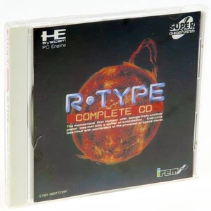 R-TYPE Complete CD NEC PC-Engine SUPER CD-ROM Japan Import PCE Shooter NTSC-J - Picture 1 of 2