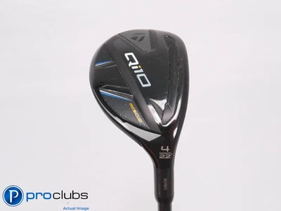 TaylorMade Qi10 Rescue 22* 4 Hybrid - Even Flow Riptide 80g 6.5 X-Flex #459967 - Image 1 of 4