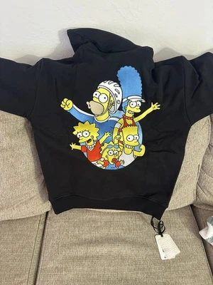 SS21 KITH x Los Simpson Deportes Familia Sudadera con Capucha TALLA XS Totalmente Nueva Foto 1 de 4