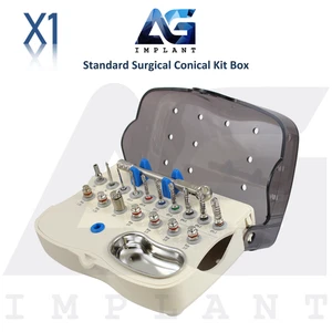 Kit cónico dental estándar caja accesorio colocación controlador herramienta instrumentos - Imagen 1 de 5