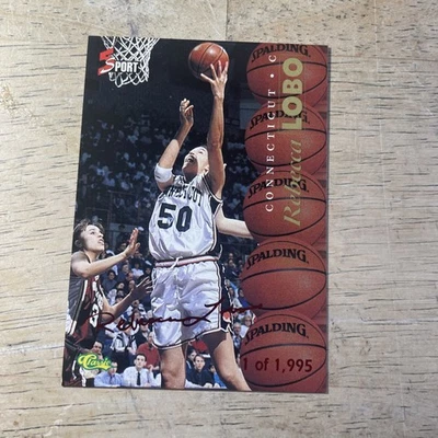 1995 Classic 5 Sport - #42 Rebecca Lobo (RC) Mint - Image 1 of 2