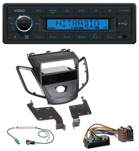 VDO Bluetooth AUX USB MP3 Autoradio für Ford Fiesta 10-17 JA8 ohne Display schwa - Bild 1 von 6